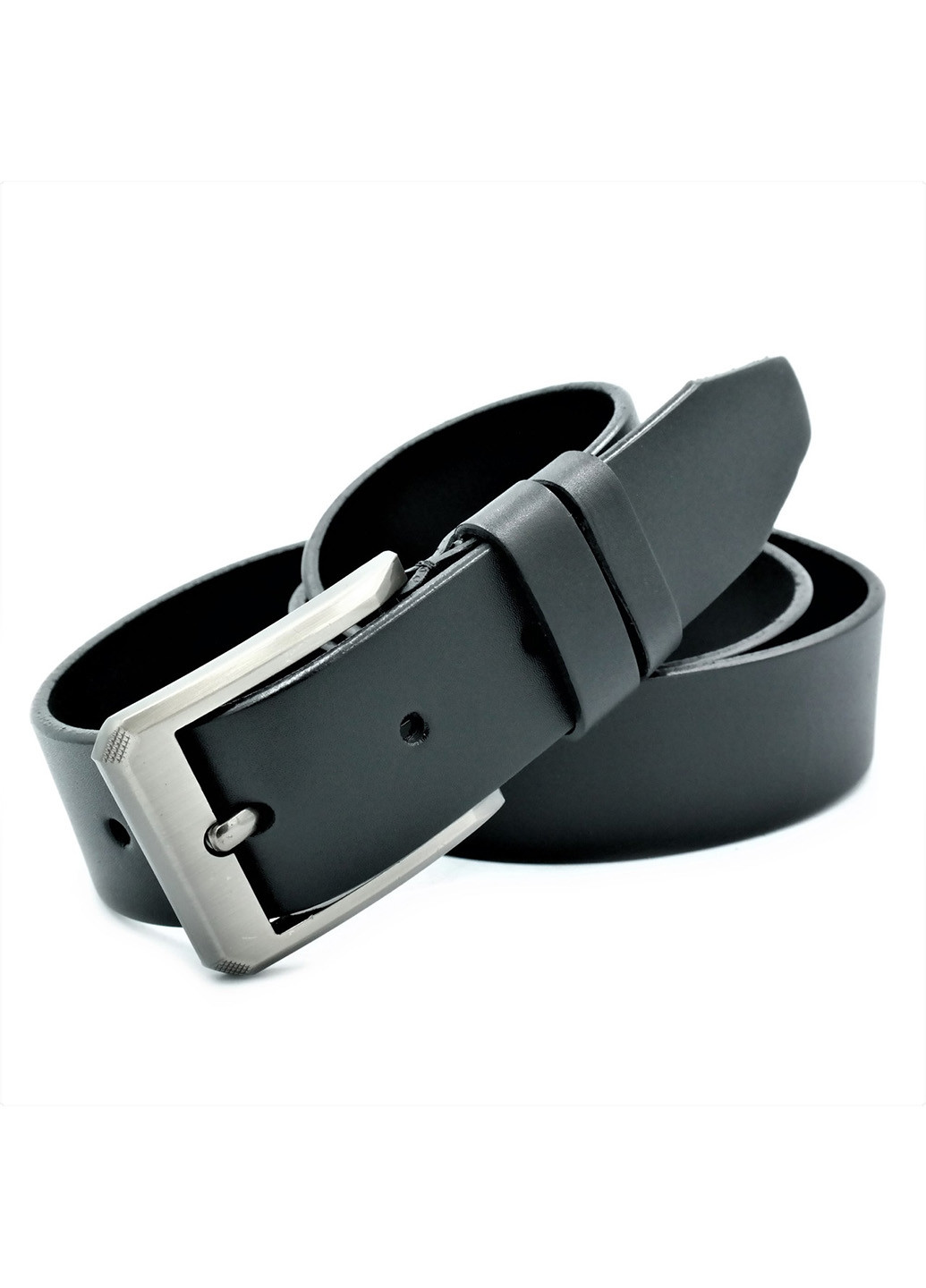 Мужской кожаный ремень 110-125х4 см Weatro (210342721)