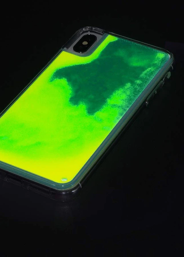 Неоновий чохол Neon Sand glow in the dark для Apple iPhone XS Max (6.5 ') Зелений (is_00000033304_2) Epik (229724577)