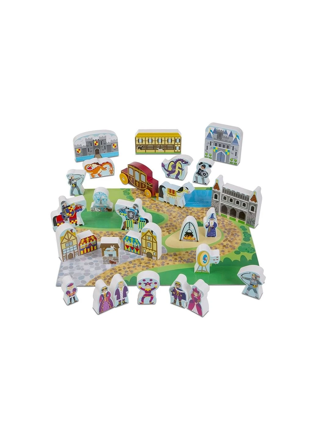 Ігровий набір дерев'яний "Замок" (MD10979) Melissa&Doug (254068138)
