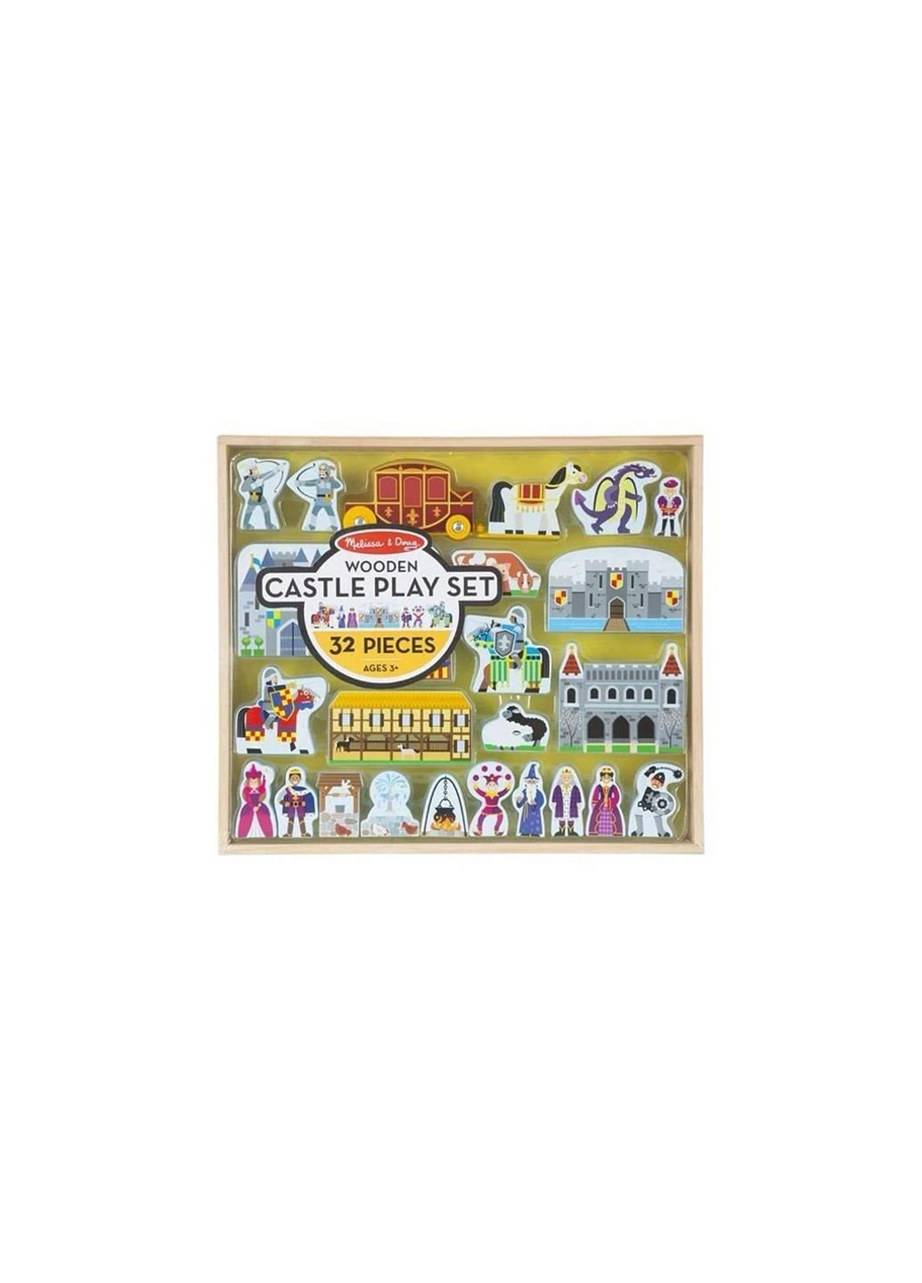 Ігровий набір дерев'яний "Замок" (MD10979) Melissa&Doug (254068138)