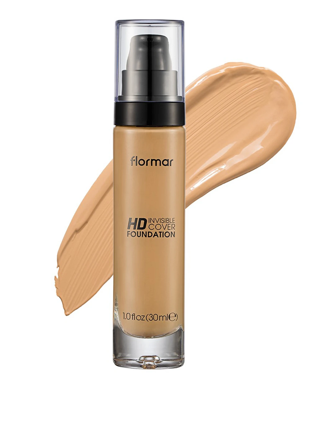Тональний крем Invisible Cover HD Ivory, 30 мл Flormar (52255149)