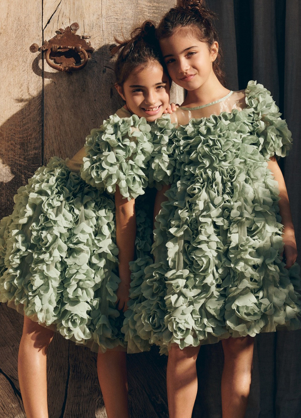 Світло-зелена сукня H&M (371655121)