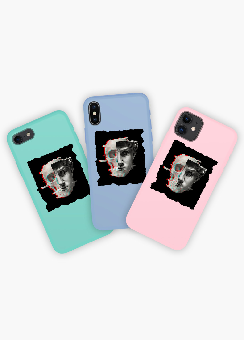 Чехол силиконовый Apple Iphone 7 Давид Ренессанс (David Renaissance) (17361-1585) MobiPrint (219505027)