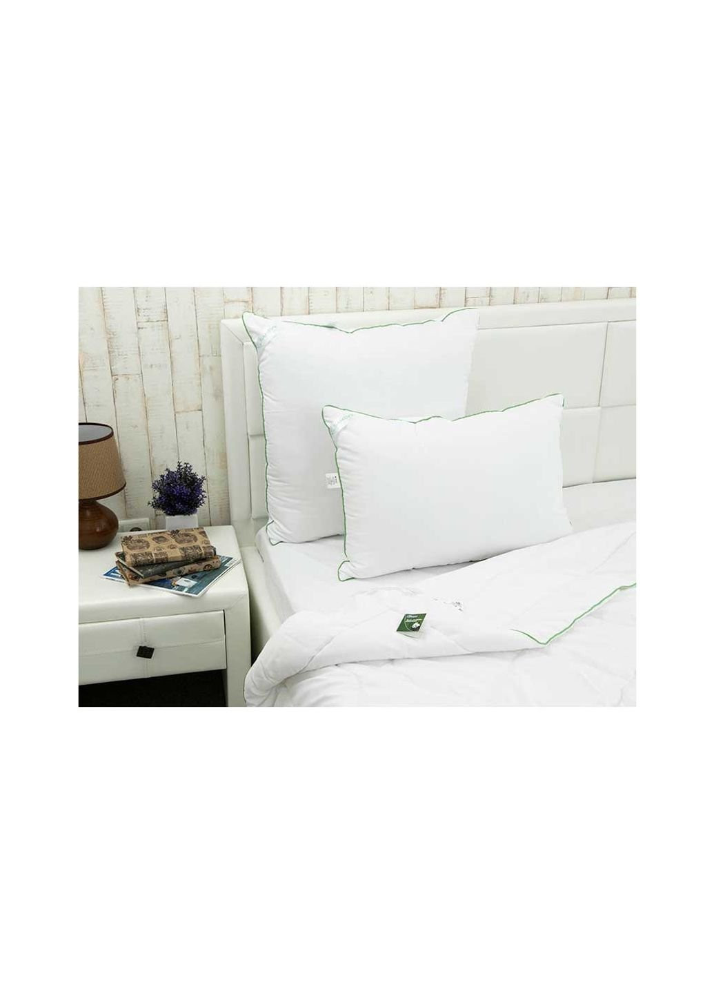 Подушка Бамбукова біла 70х70 см (313.52БКУ_Білий) Руно (254075493)