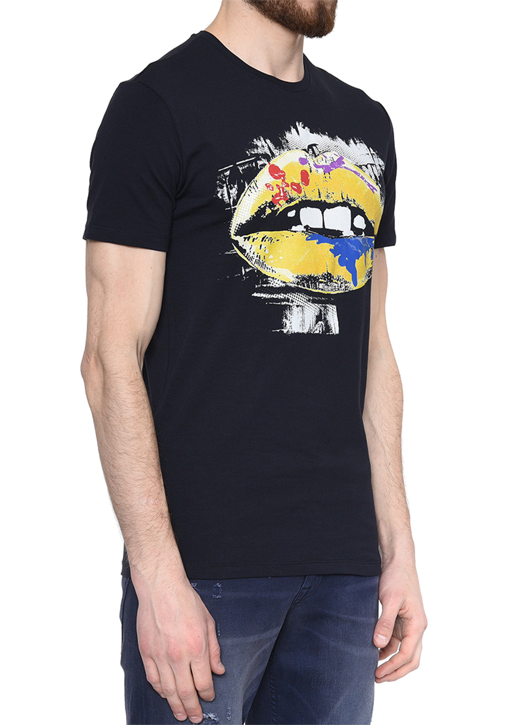 Черная футболка Antony Morato