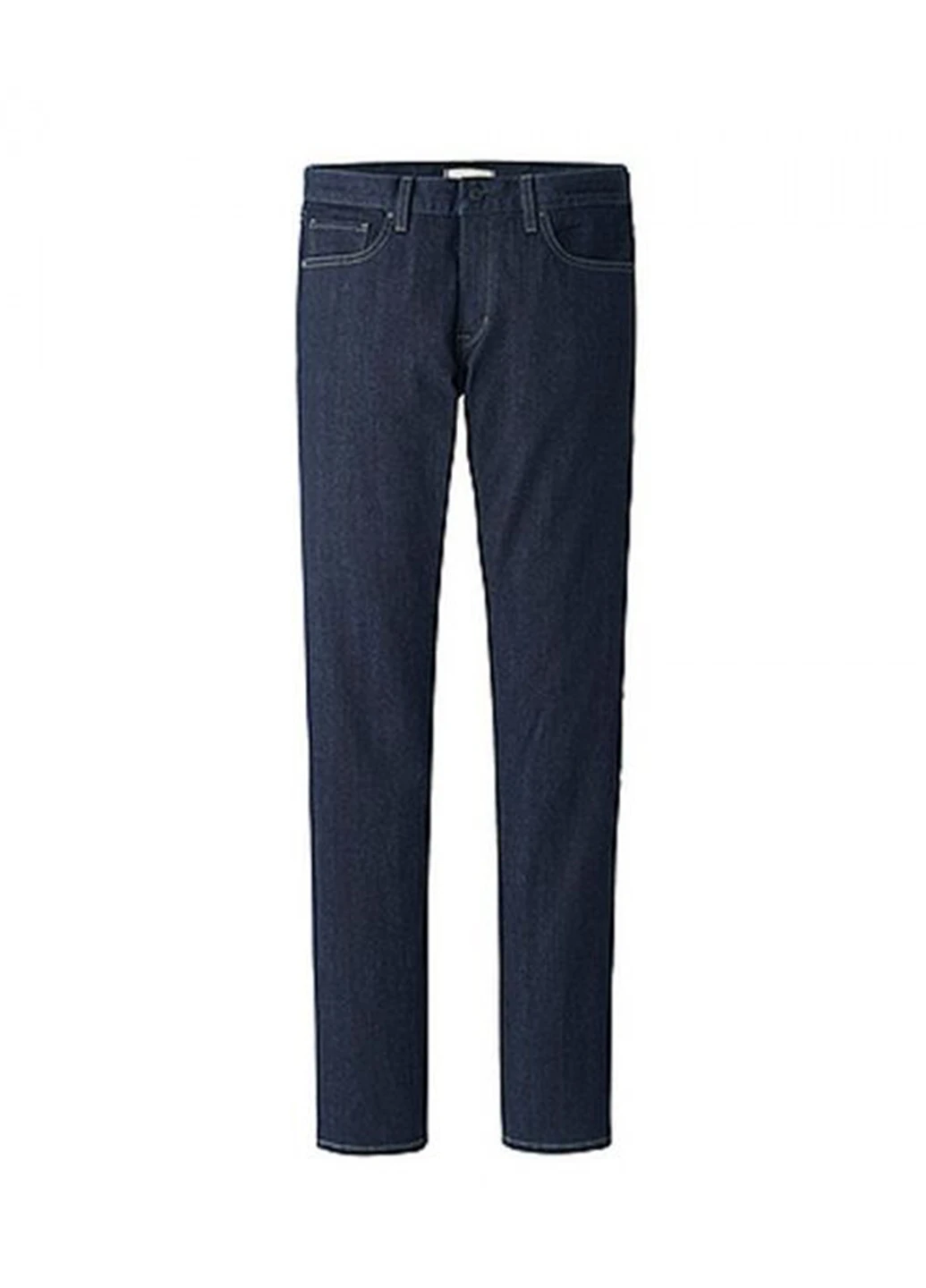 Синие демисезонные джинсы Uniqlo