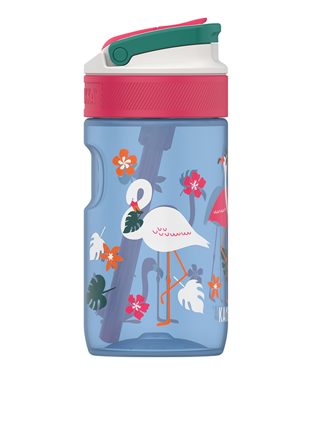 Пляшка Lagoon Kids Blue Flamingo, 400 мл Kambukka (259983007)