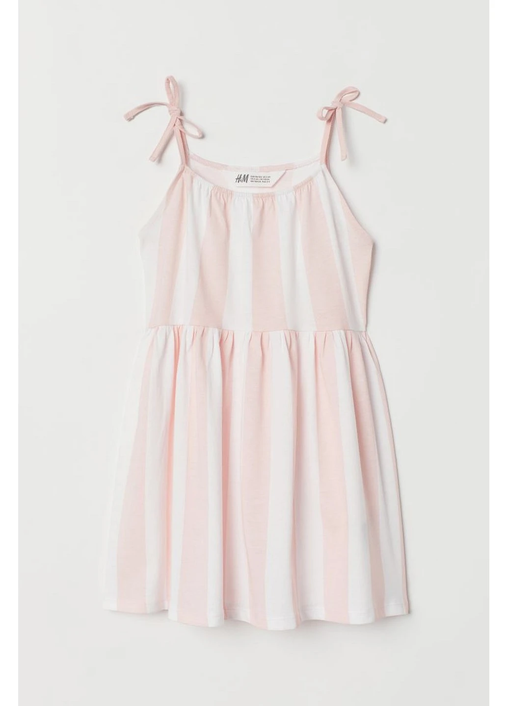 Светло-розовое платье H&M (227362552)