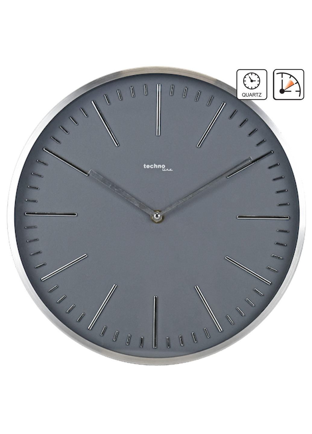 Часы настенные WT7215 Grey (WT7215) Technoline (252255514)