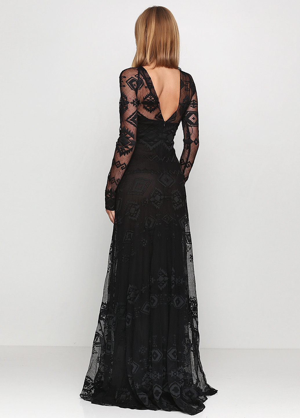 Чорна вечірня сукня Ralph Lauren однотонна