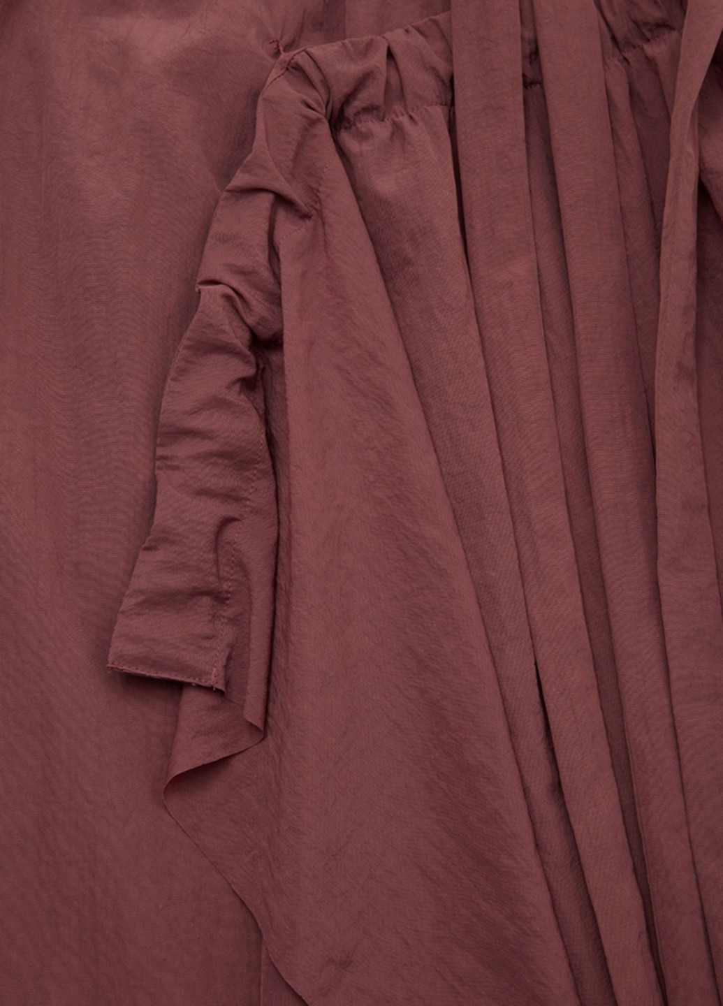 Темно-коричневая кэжуал однотонная юбка Cos