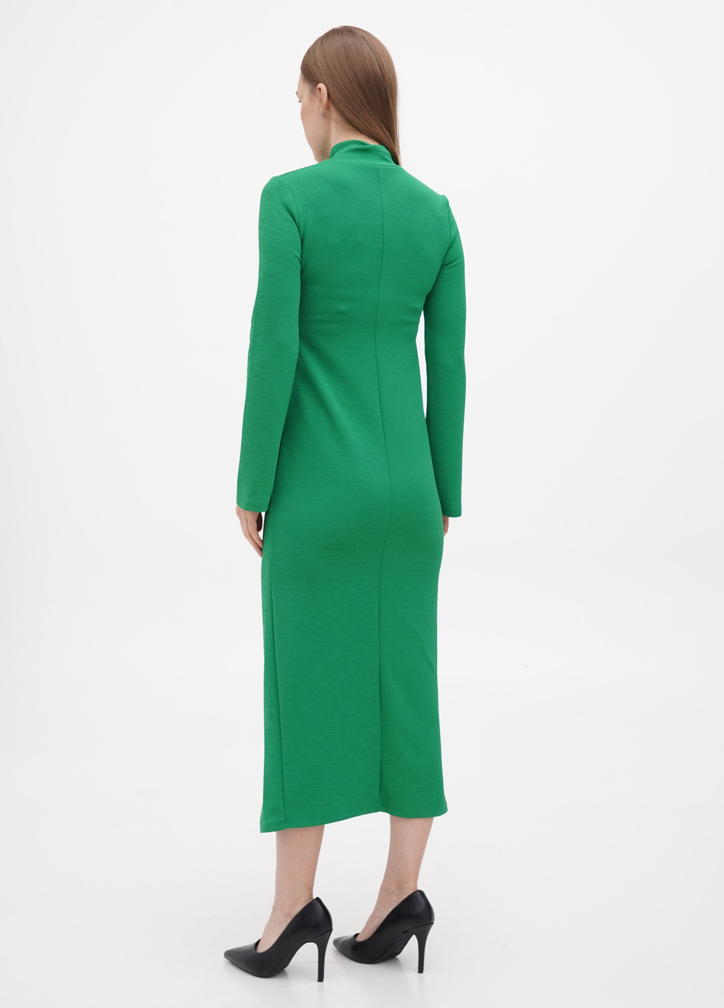 Зеленое кэжуал платье The LuLu by Lumina однотонное