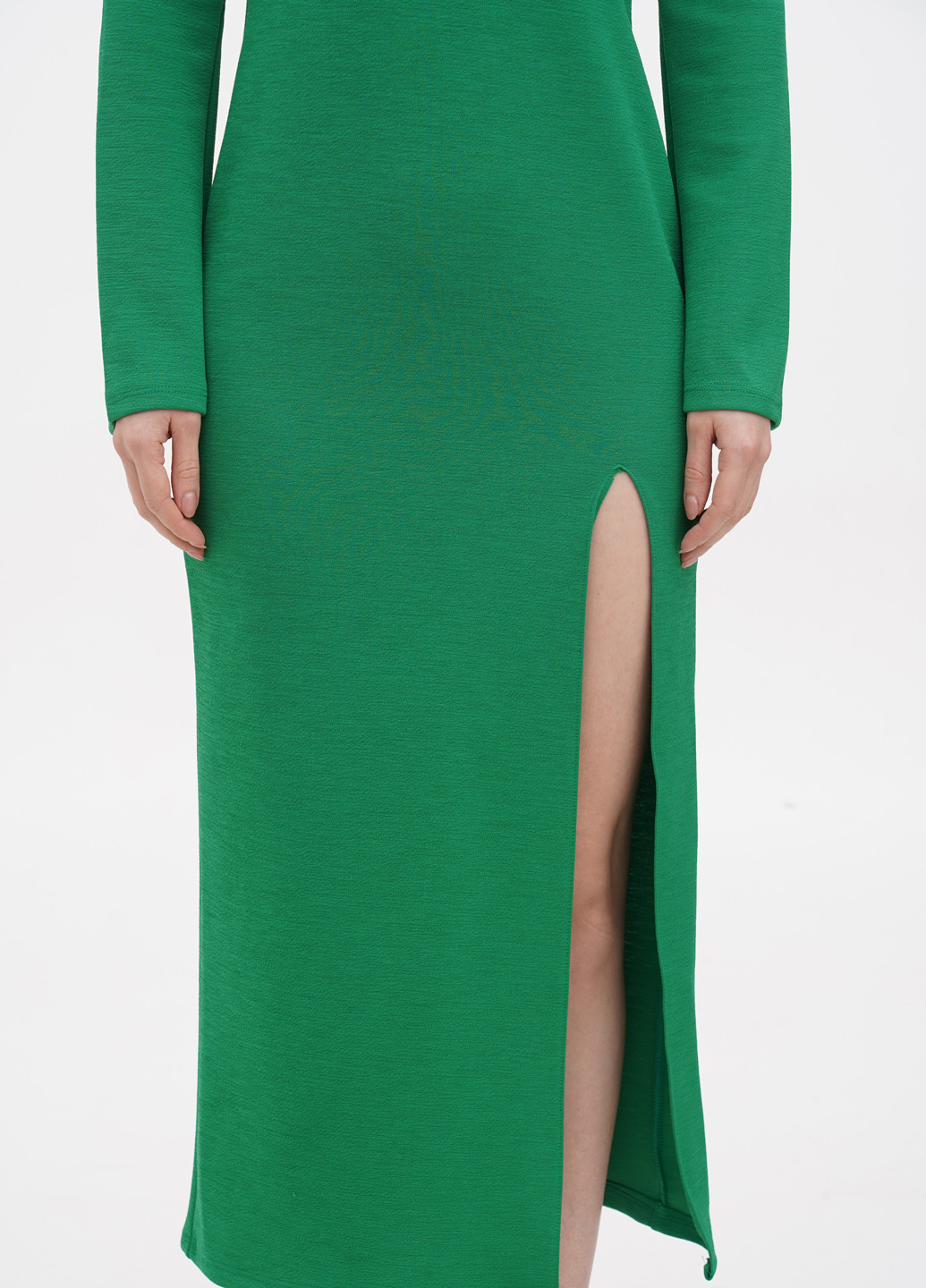 Зеленое кэжуал платье The LuLu by Lumina однотонное