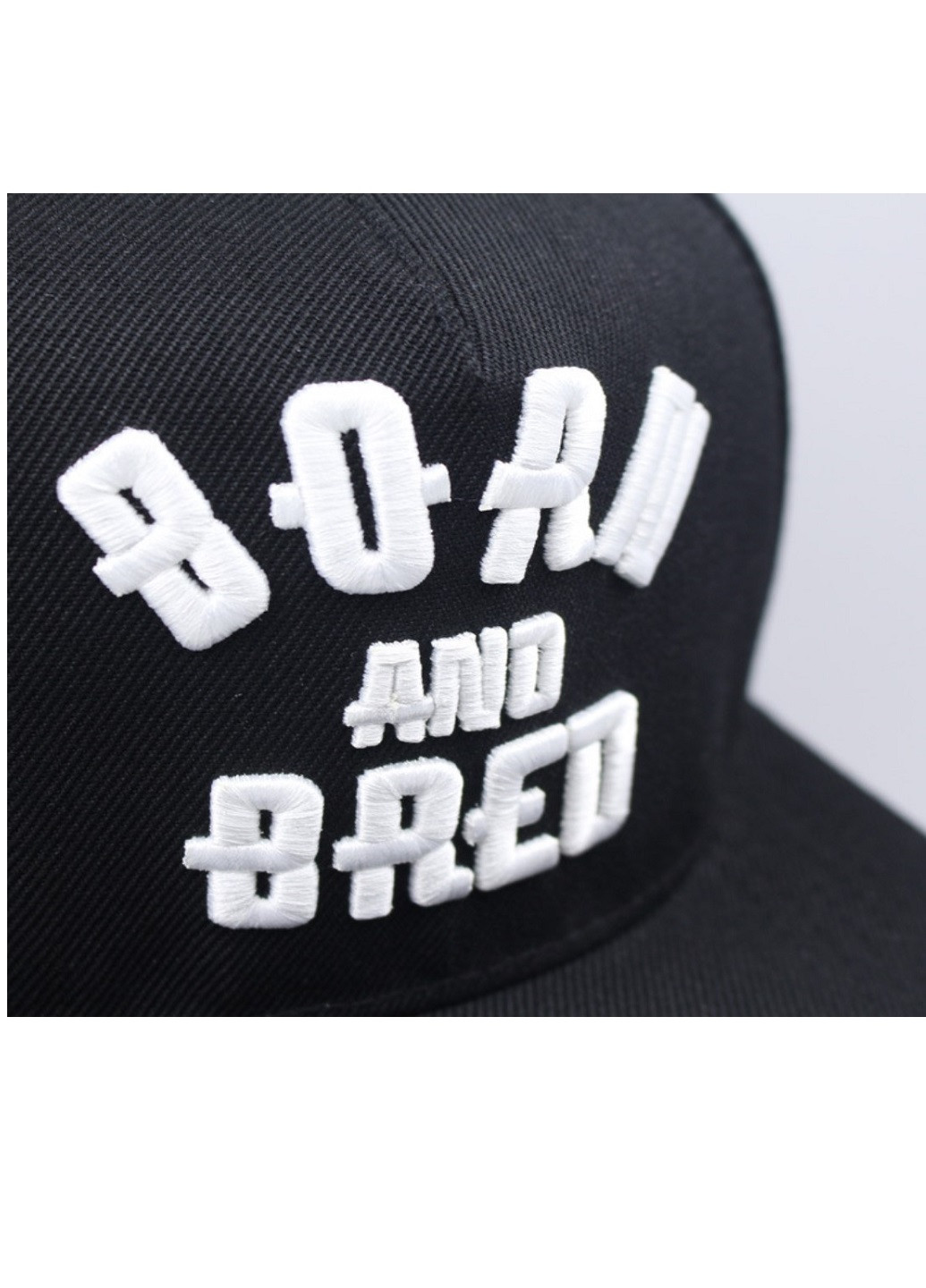 Кепка снепбек Born and Bred з прямим козирком, Унісекс Червоний NoName (250396356)