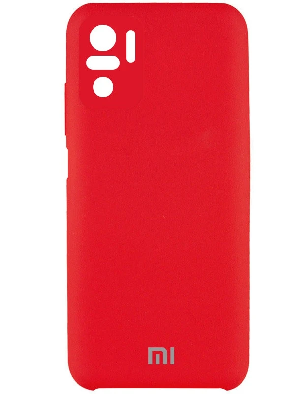 Чохол Silicone Cover Full Camera (AAA) для Xiaomi Redmi Note 10 / Note 10s Червоний / Red (is_00000048213_4) Epik (237834702)