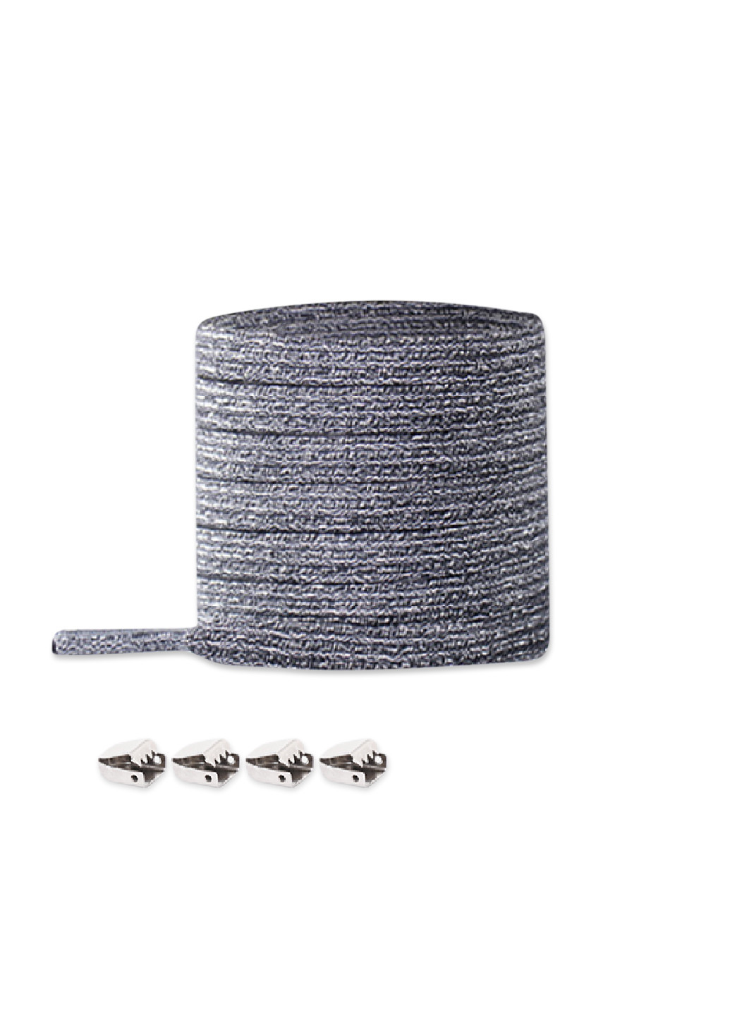 Цветные эластичные шнурки-резинки с фиксатором-зажимом, 105 см, цвет №102 No Brand (253654572)