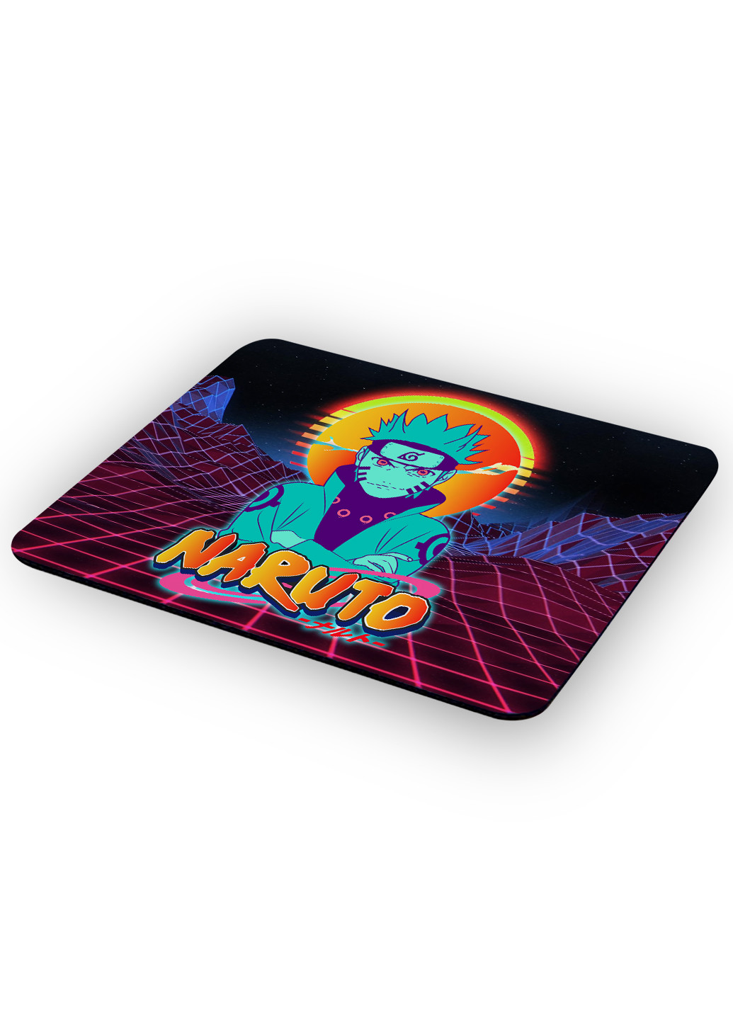 Коврик для мышки Наруто Узумаки (Naruto Uzumaki) (25108-2631) 22х18 см MobiPrint (222995326)