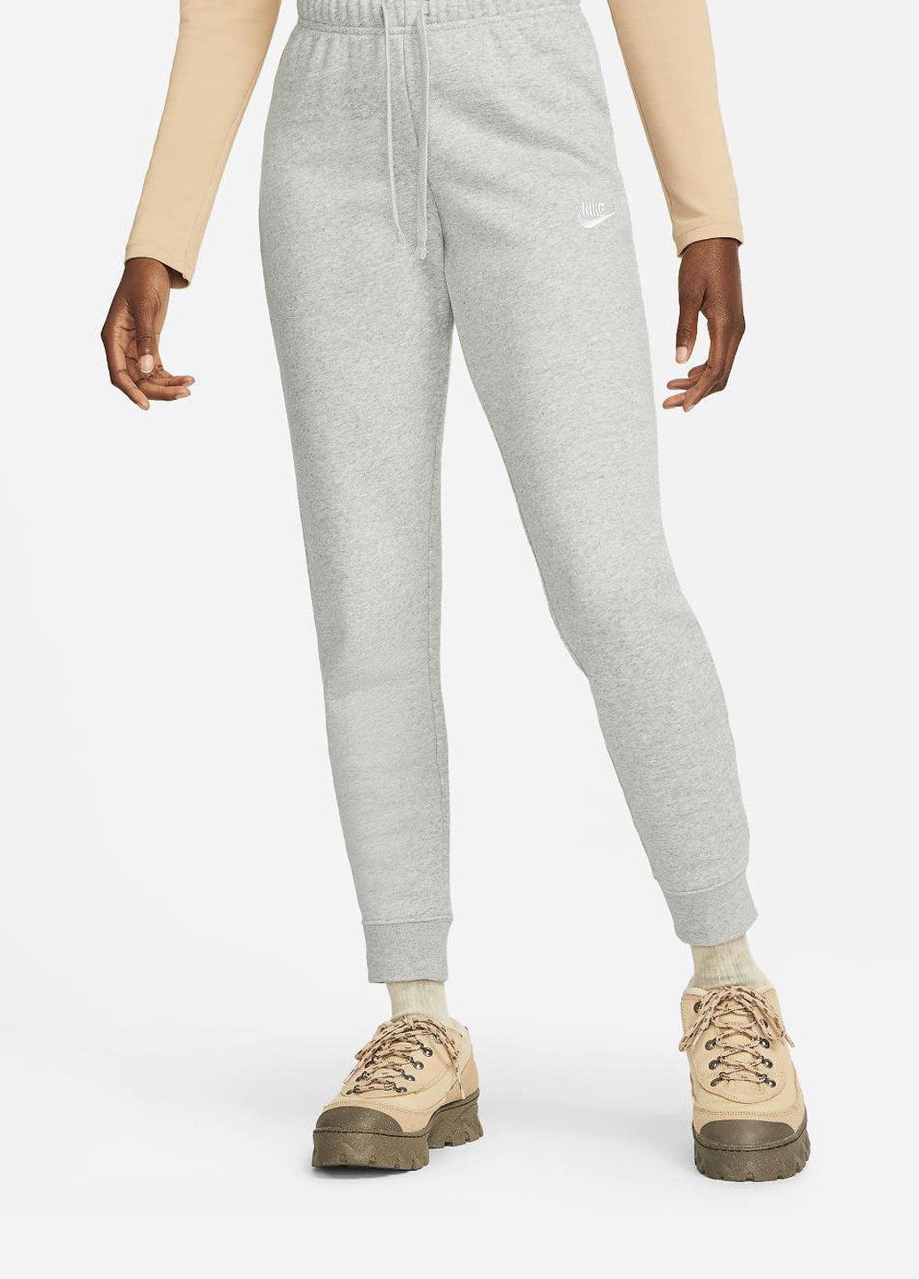 Брюки DQ5174-063 Nike Fleece Mid-Rise Slim Joggers (321302705)