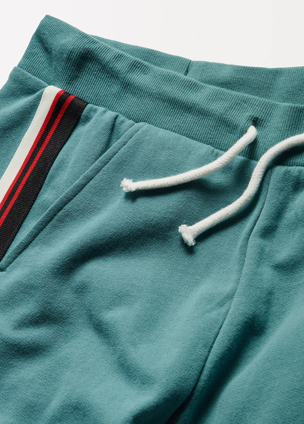 Зеленые кэжуал демисезонные брюки джоггеры United Colors of Benetton