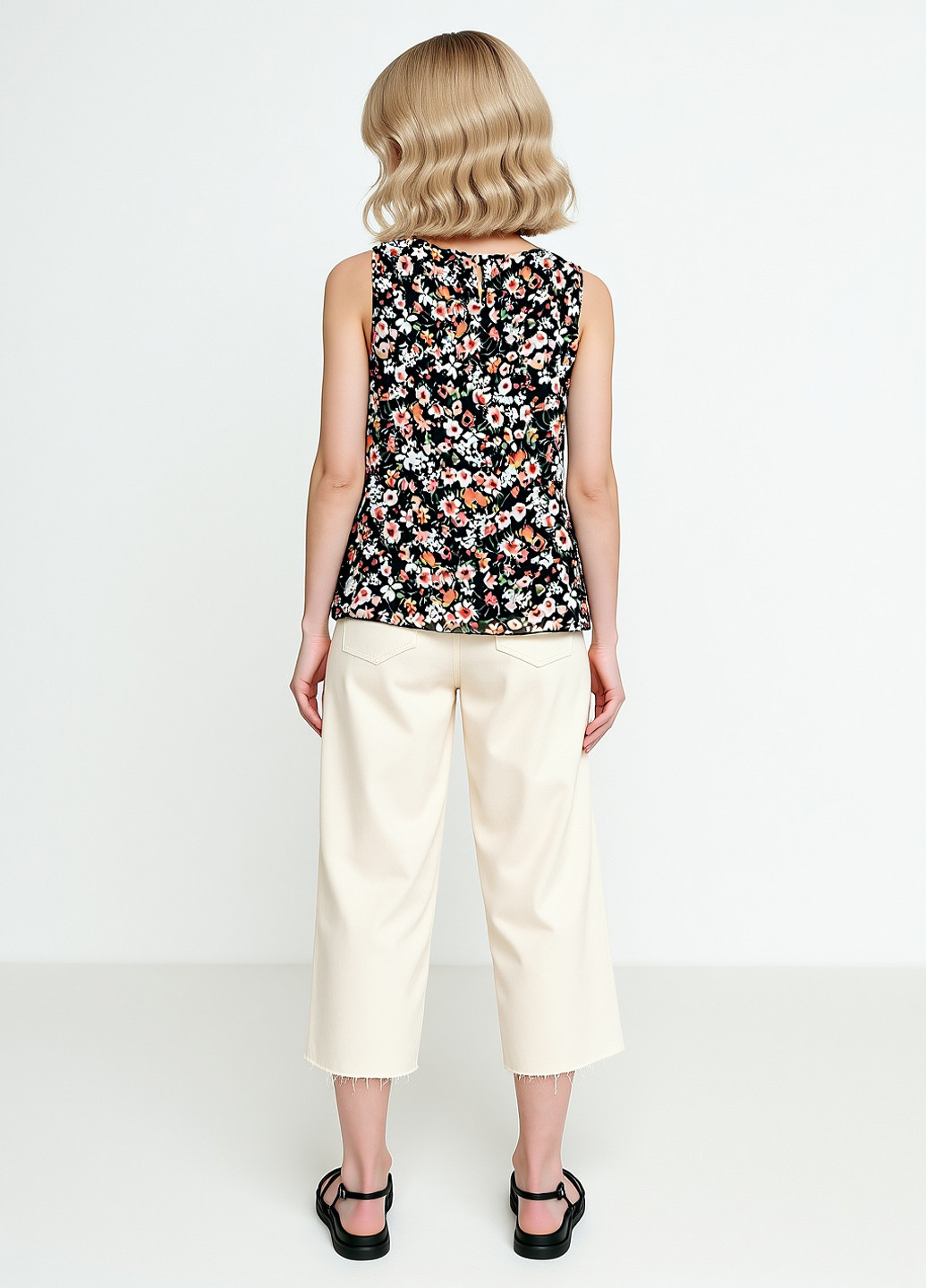 Комбинированная блуза House