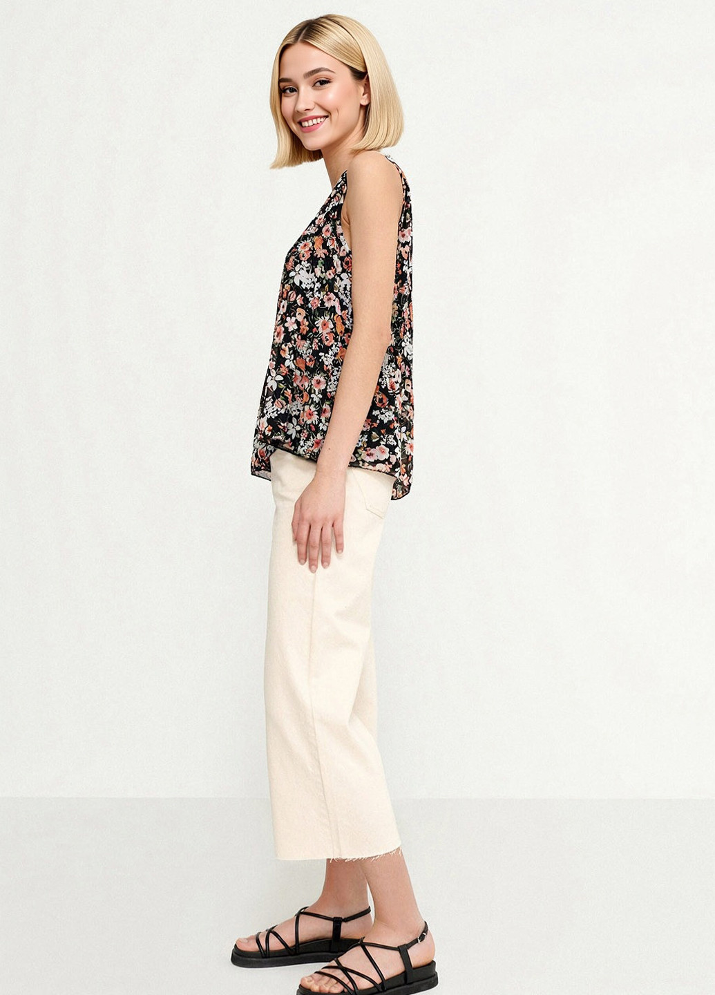 Комбинированная блуза House