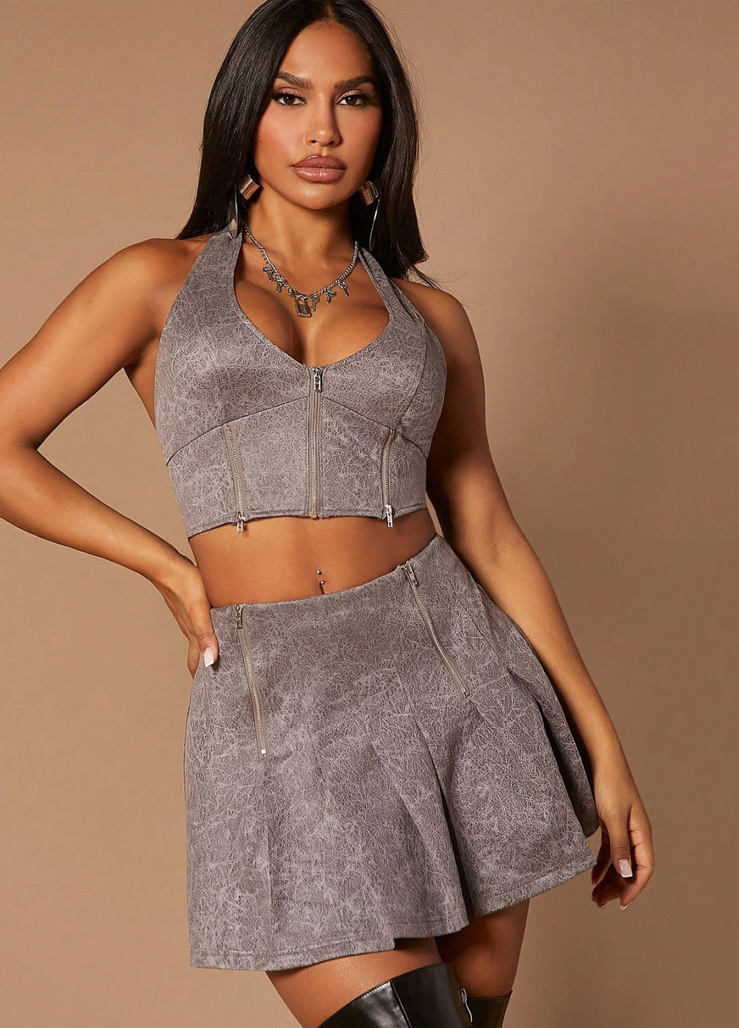 Костюм (топ, спідниця) SHEIN (329546319)