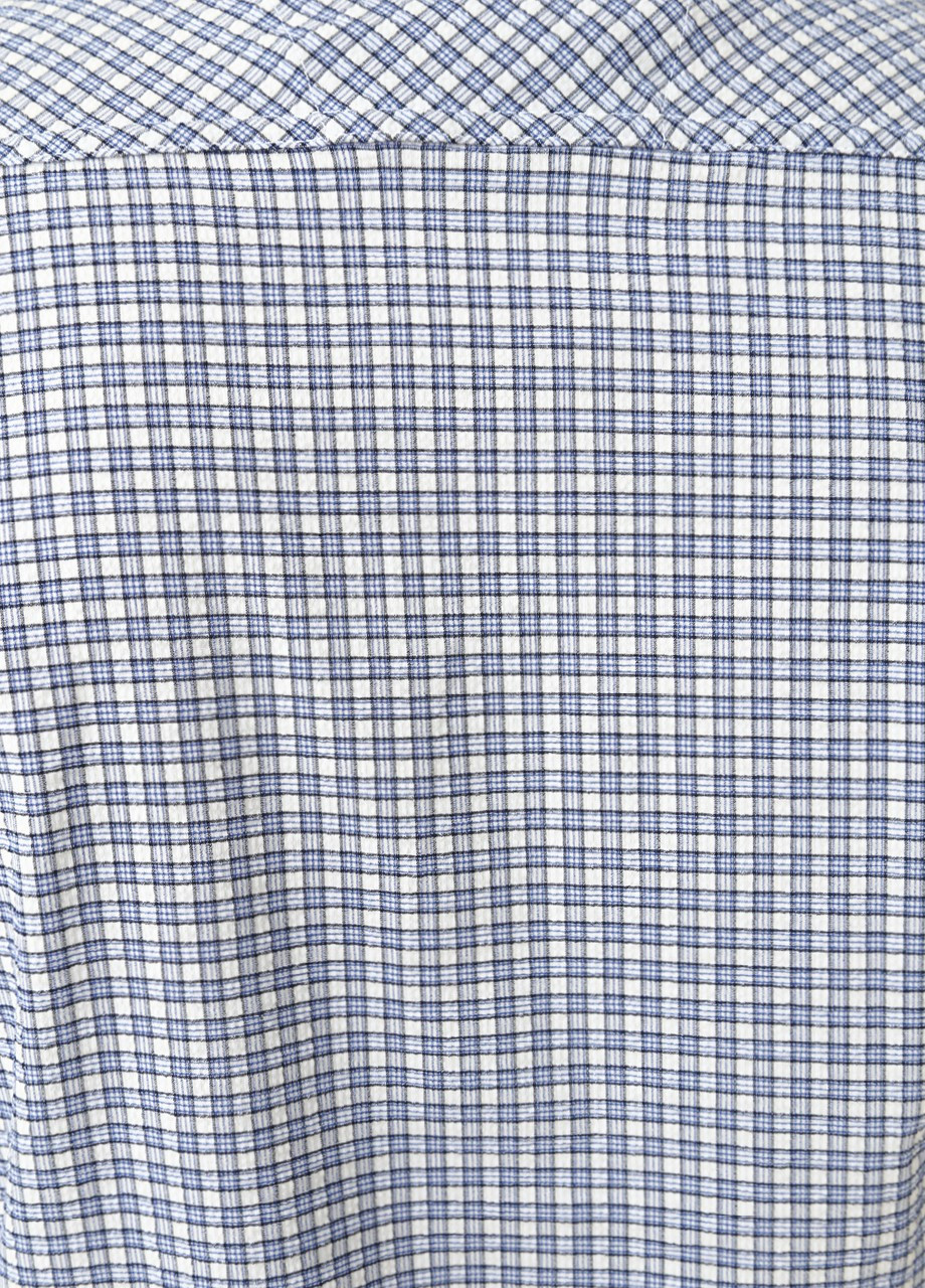 Белая кэжуал рубашка Jean Piere