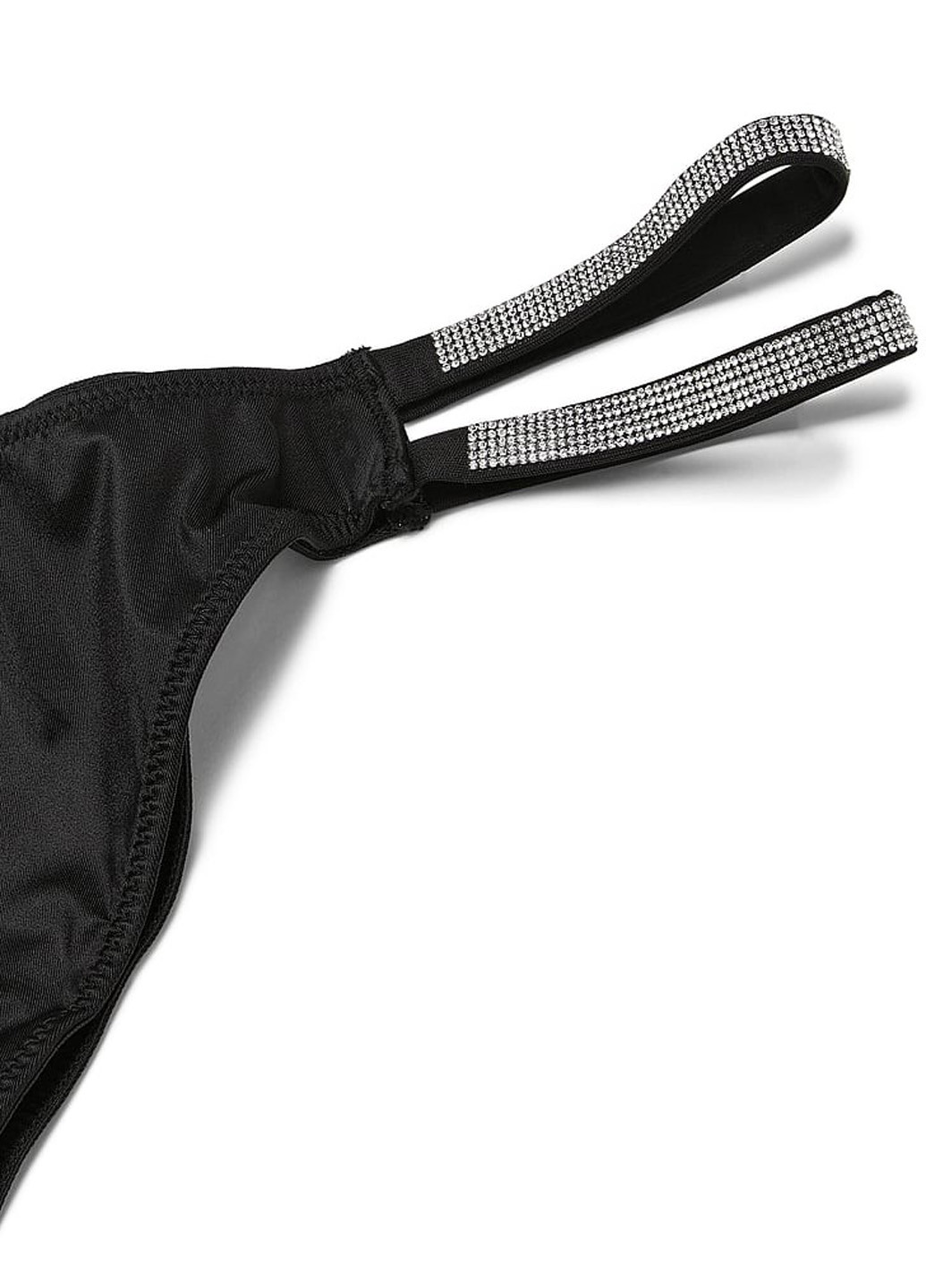 Чорний демісезонний комплект (бюстьє, трусики) Victoria's Secret