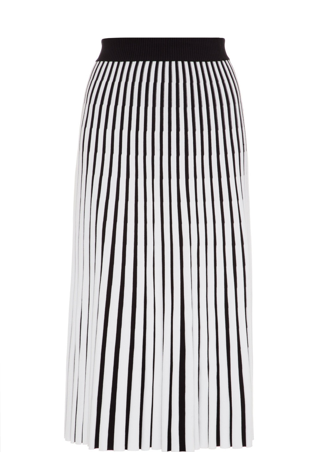 Черно-белая кэжуал с геометрическим узором юбка Dafna May