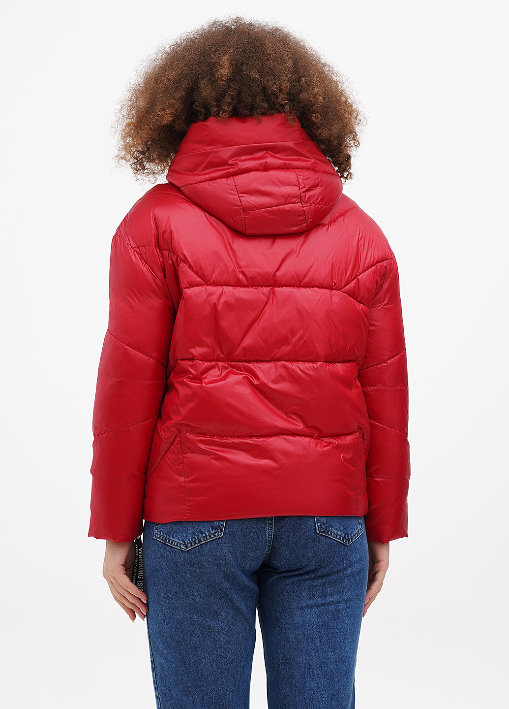 Красная демисезонная куртка EMIN