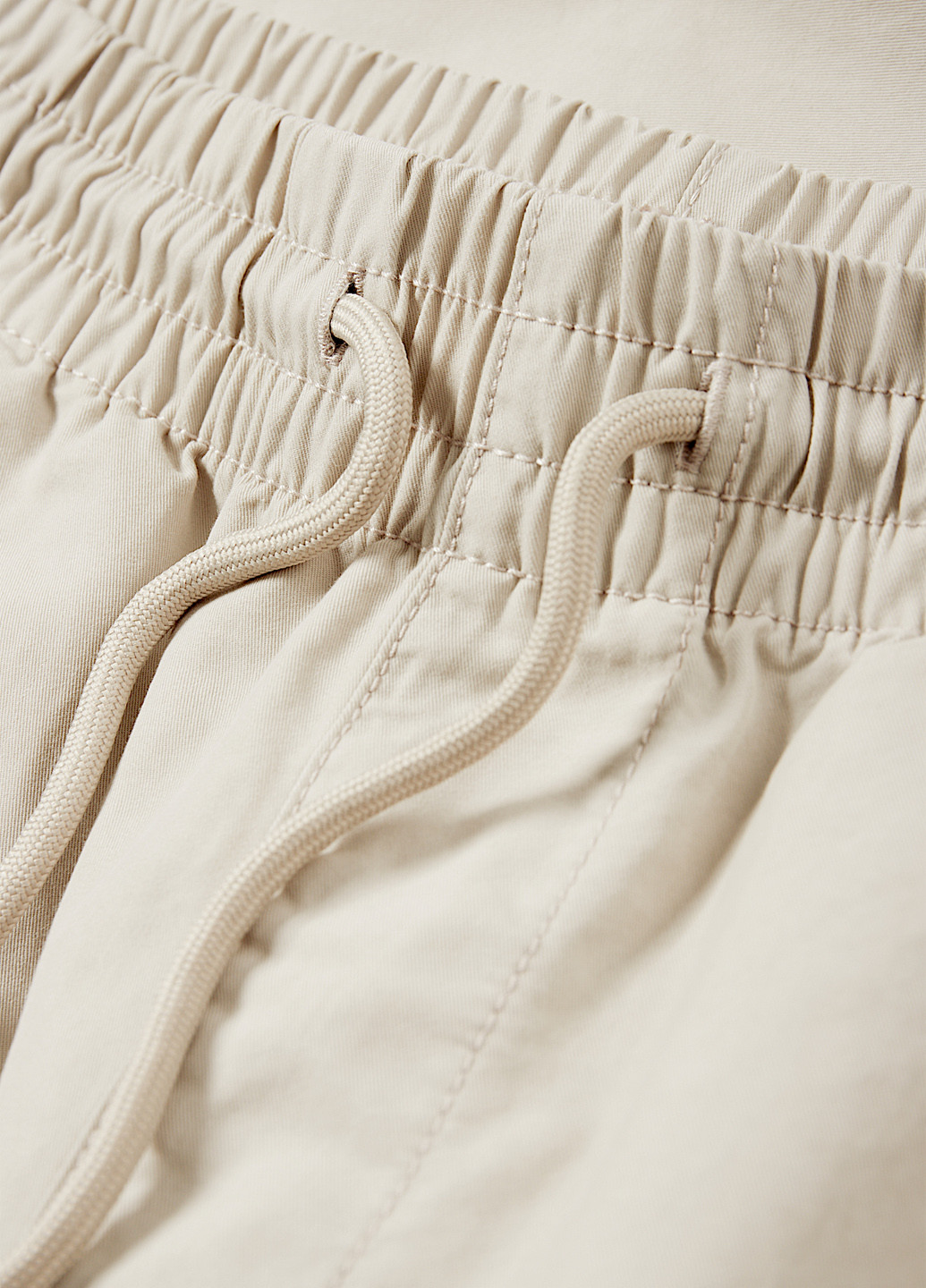 Светло-бежевые кэжуал демисезонные джоггеры брюки C&A