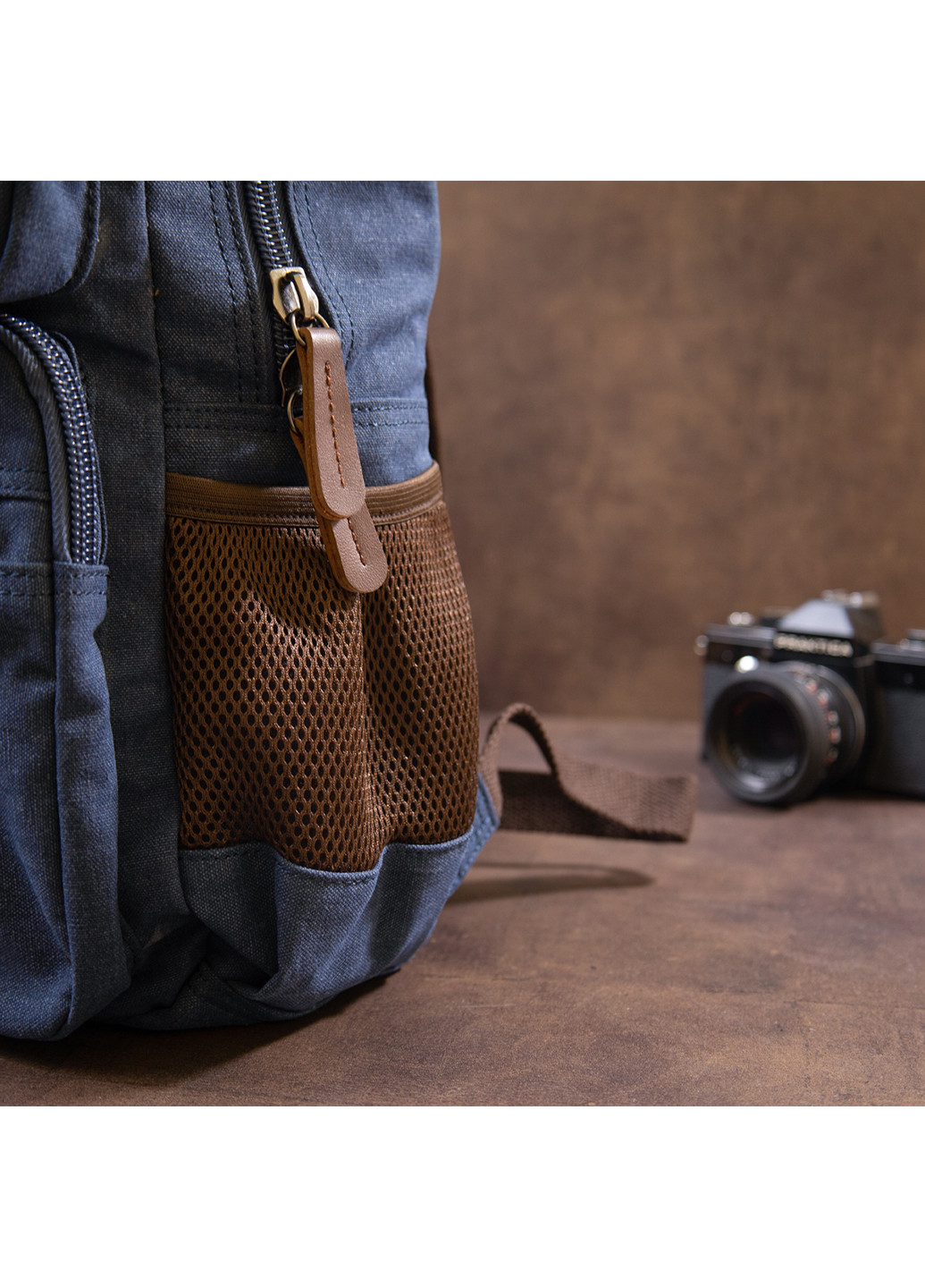 Текстильный рюкзак 30х42х15 см Vintage (242189173)