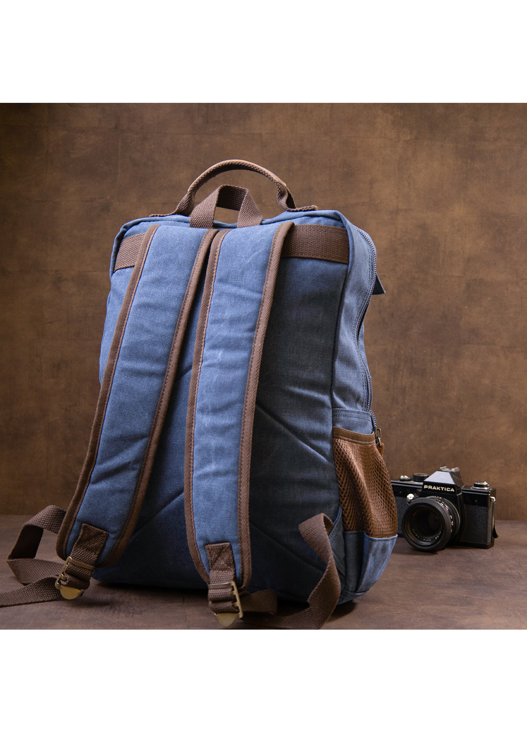 Текстильный рюкзак 30х42х15 см Vintage (242189173)