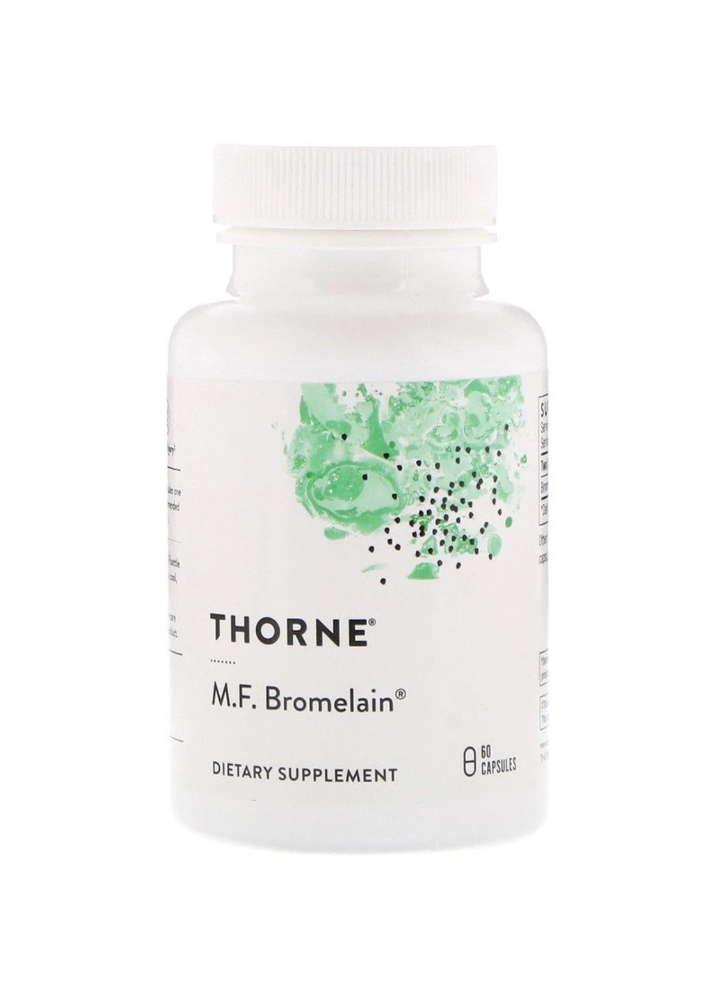 Бромелайн MF, M.F. Bromelain,, 60 капсул Thorne Research (255407873)