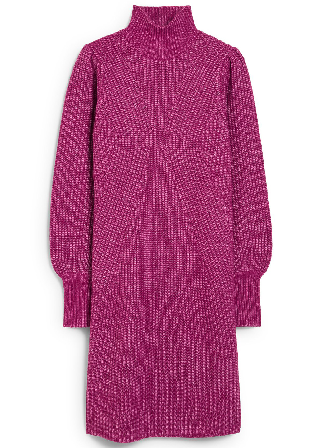 Фуксинова (кольору Фукія) кежуал сукня сукня светр C&A однотонна