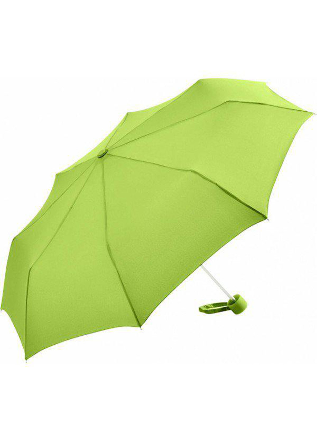 Зелёный женский складной зонт механический 90 см FARE (194317479)
