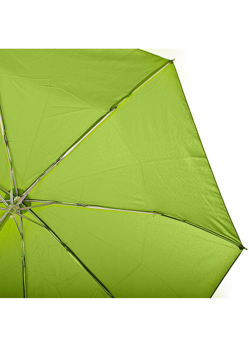 Зелёный женский складной зонт механический 90 см FARE (194317479)
