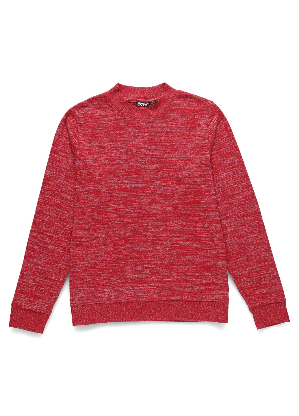 Красный свитшот Crivit меланж без декора (346755664)