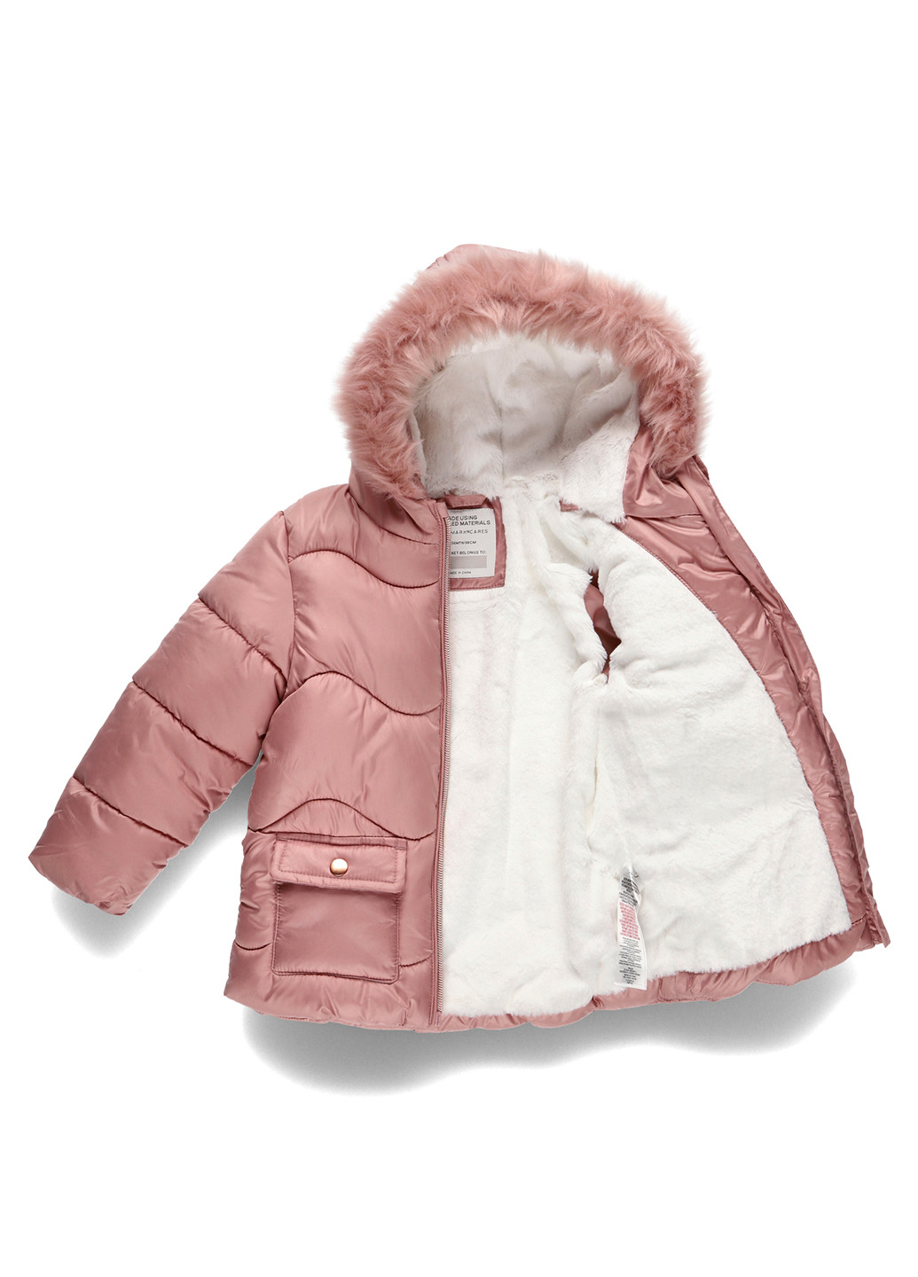 Розовая зимняя куртка Primark