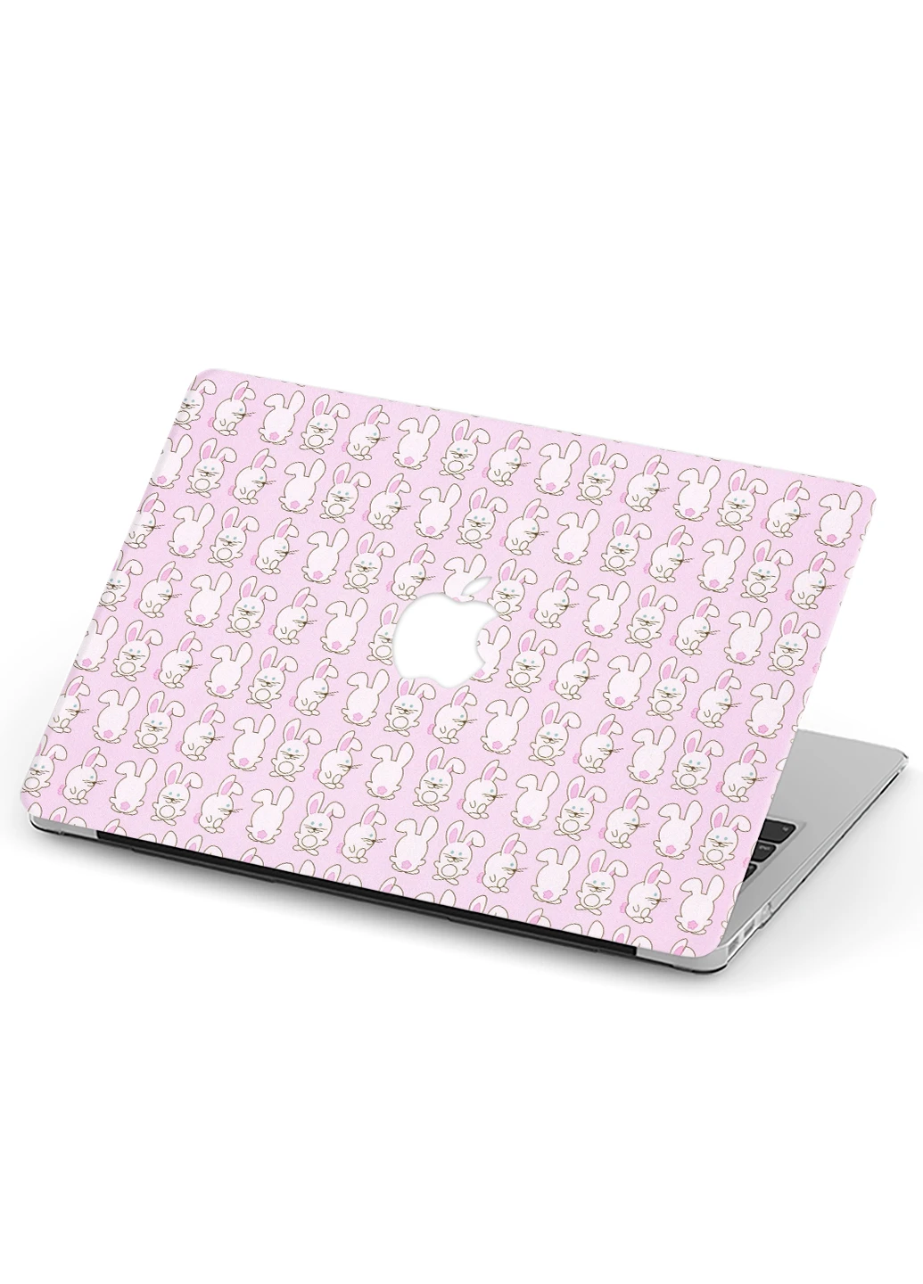 Чехол пластиковый для Apple MacBook Air 13 A1932 / A2179 / A2337 Паттерн Зайки (Pattern) (9656-2472) MobiPrint (218867435)