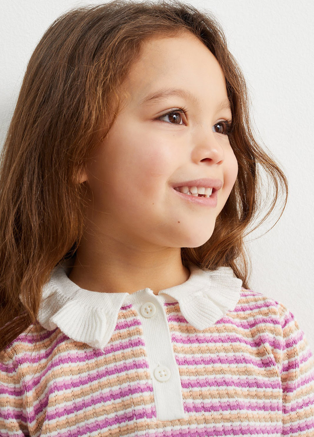 Комбинированная в полоску блузка C&A демисезонная