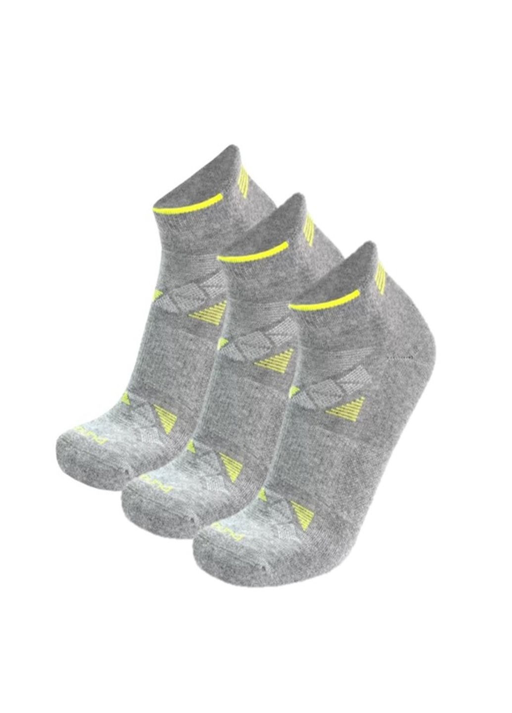 Сірі набір шкарпеток (3 шт.) чол./арт./27-29/чорний/2313 Duna геометричні (252932665)