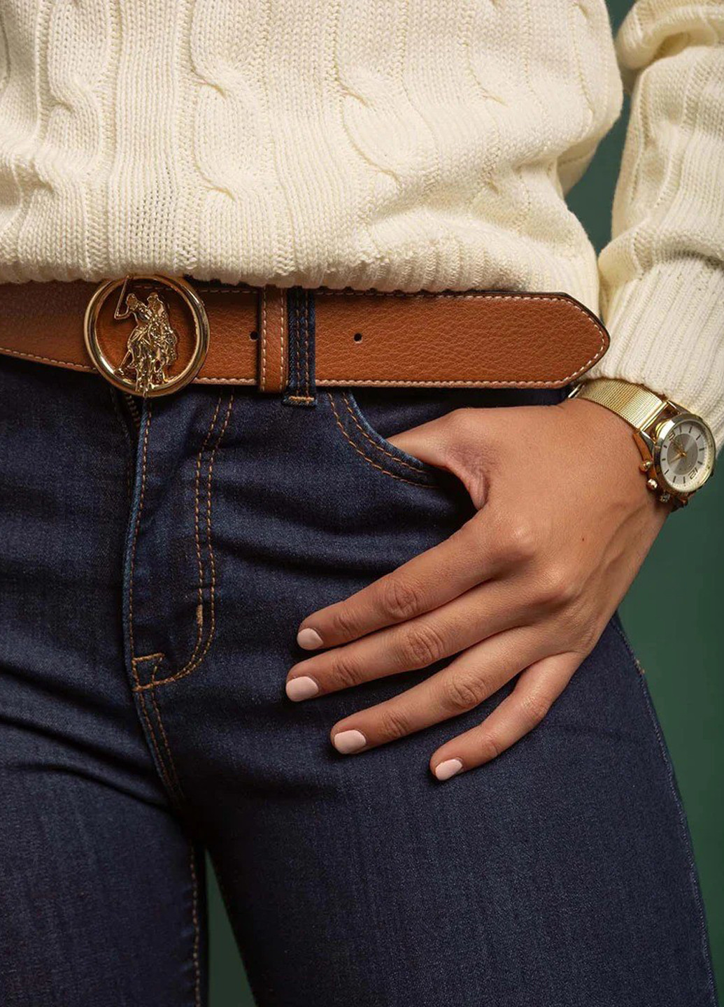 Ремень U.S. Polo Assn. (359370634)