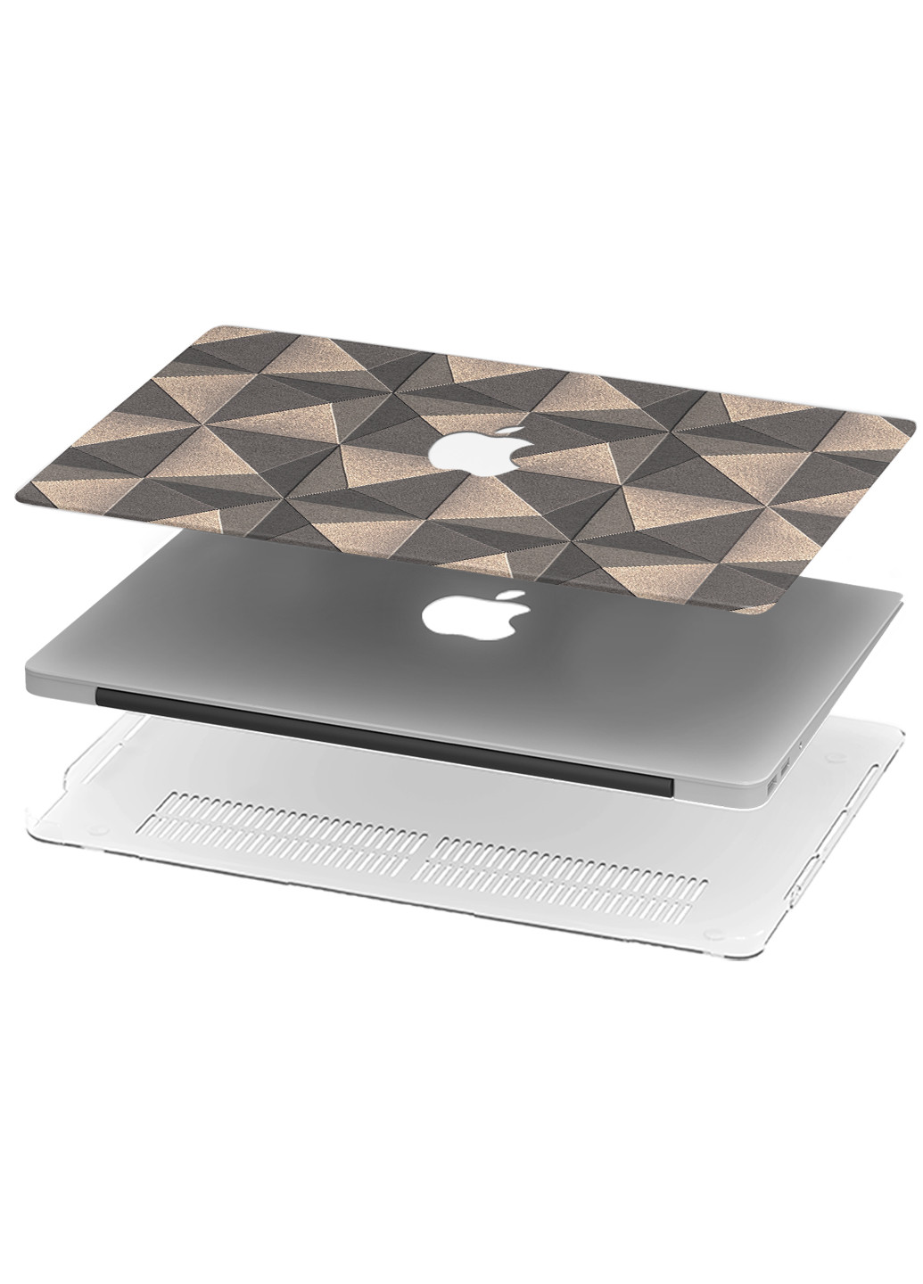 Чохол пластиковий для Apple MacBook Air 13 A1466 / A1369 Абстракція (Abstraction) (6351-2367) MobiPrint (218867684)
