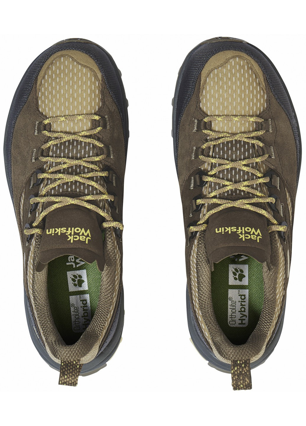 Кросівки Jack Wolfskin CYROX TEXAPORE LOW W коричневі демісезони (368322344)