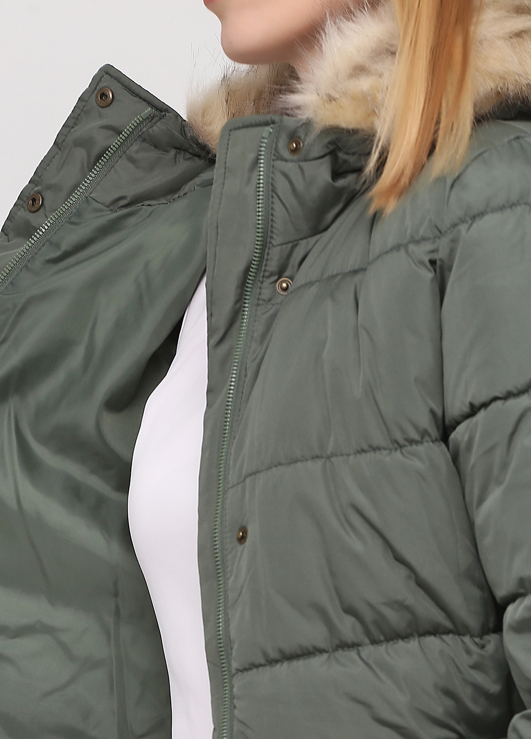 Зелена зимня куртка Gap