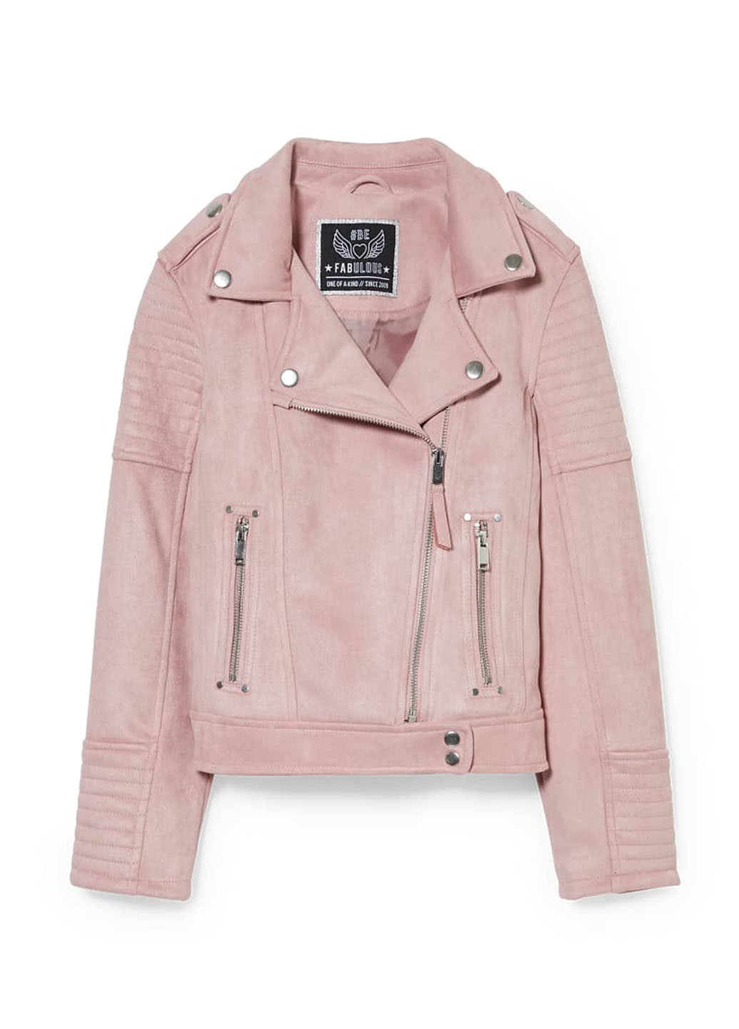 Світло-рожева демісезонна куртка C&A