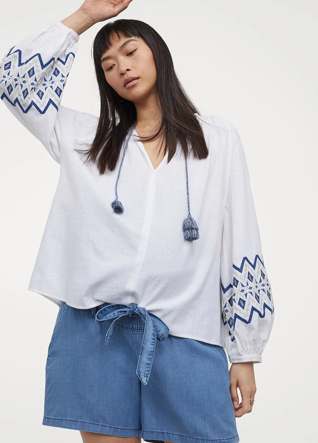 Шорты для беременных H&M (250458844)