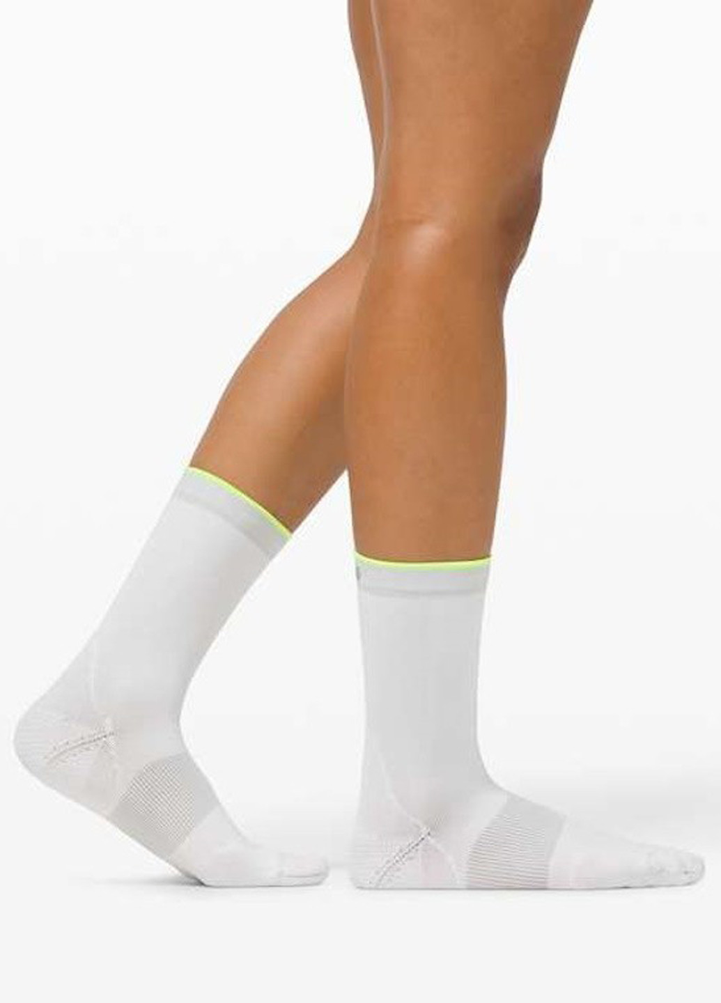 Белые носки Lululemon Athletica надписи (348077121)