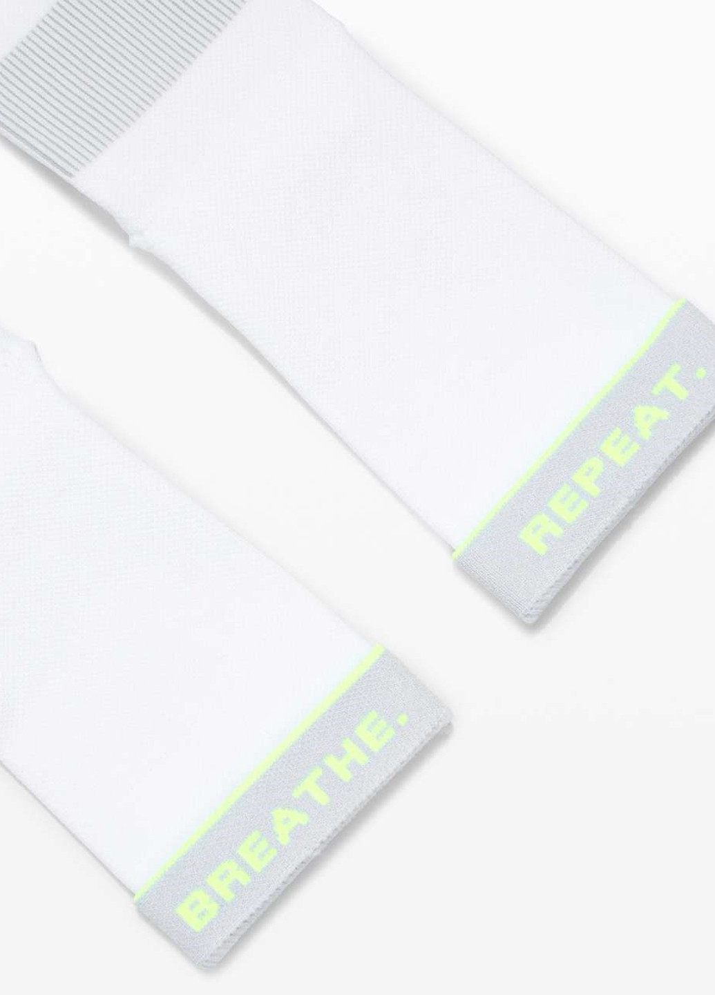 Белые носки Lululemon Athletica надписи (348077121)